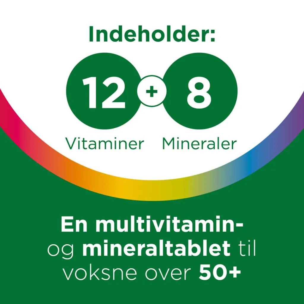 Multi-tabs Kosttilskud|Kosttilskud Til Mænd<50+