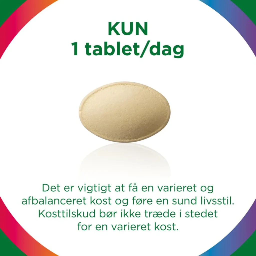 Multi-tabs Kosttilskud|Kosttilskud Til Mænd<50+