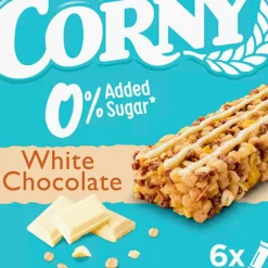 Corny 0% Added Sugar White Chocolate< Barer