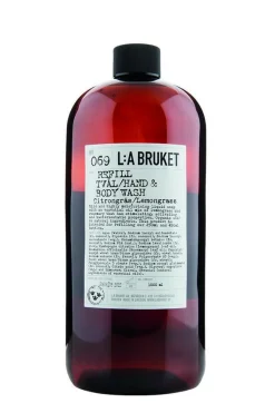 L:A BRUKET 069 Hand & Body Wash Lemongrass< Håndpleje|Bodylotion