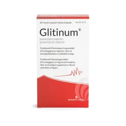 Glitinum Hovedpine<100 mg (hårde kapsler)