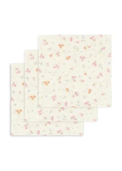 Konges Sløjd 3 Pack Muslin Cloth Gots<Børn Pusletid