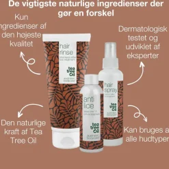 Australian Bodycare Lus|Lus<3 produkter til lusebehandling med Tea Tree Oil
