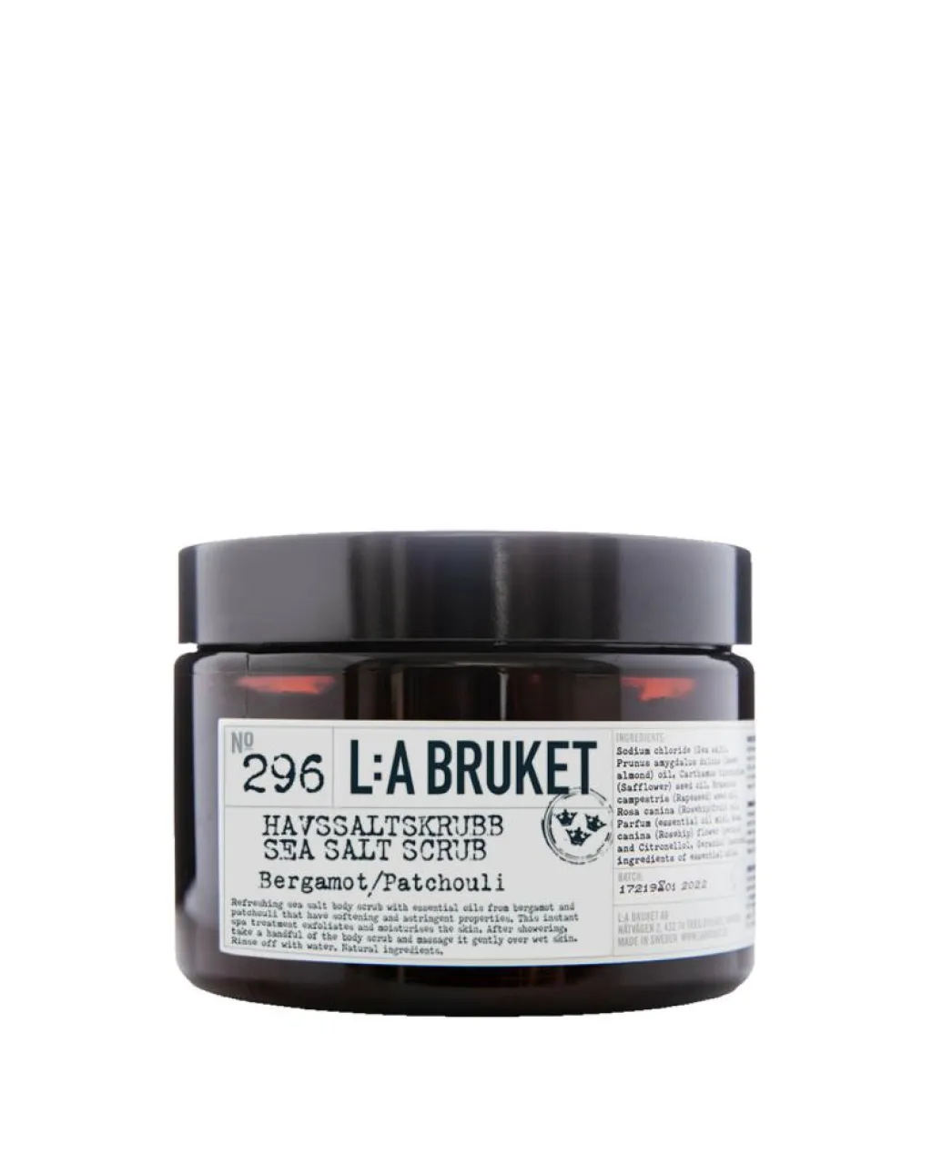 L:A BRUKET Scrub & Exfoliering<296 Sea Salt Scrub Bergamot/Patchouli
