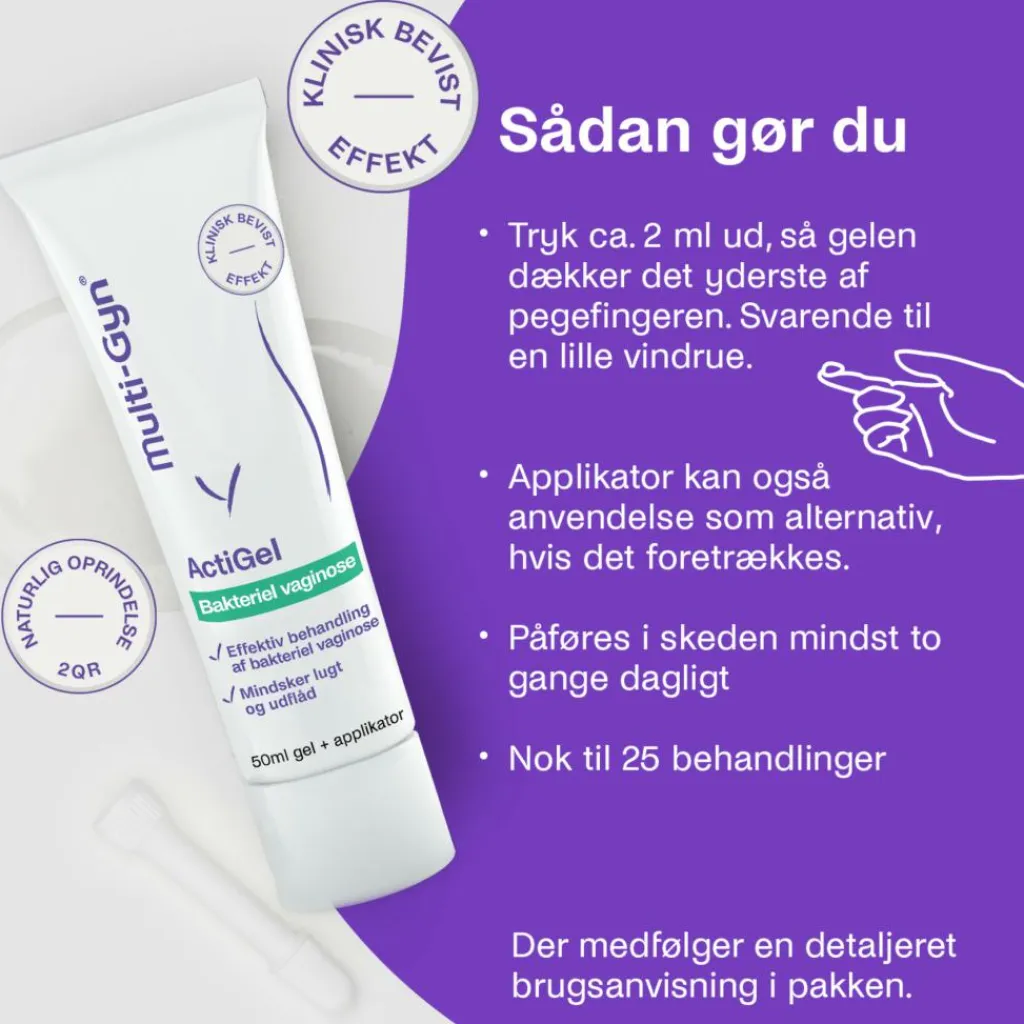 Multi-Gyn Intimpleje|Intimpleje>Actigel til Bakteriel Vaginose