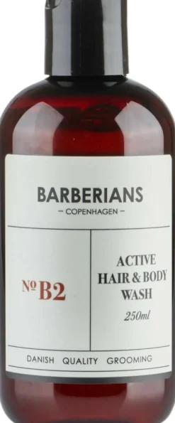 Barberians cph Active Hair & Body Wash< Kropspleje