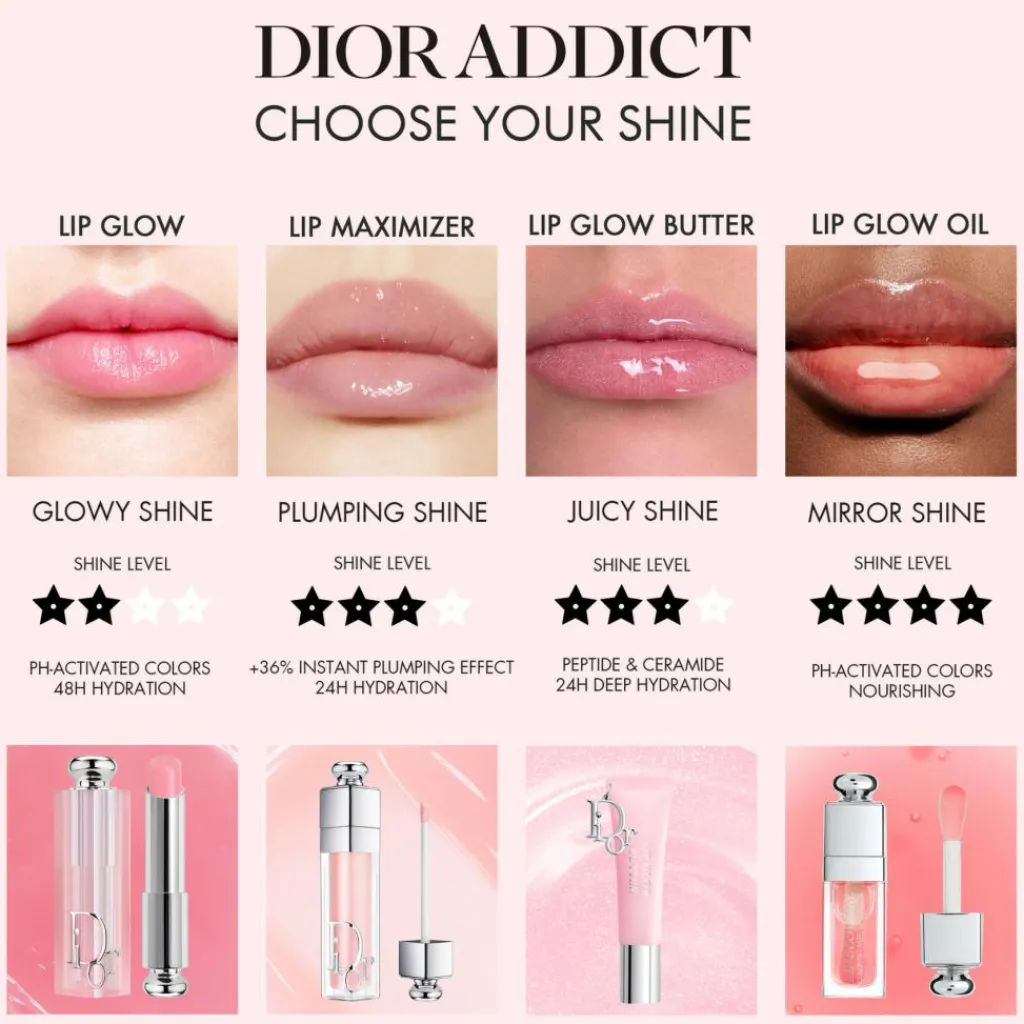 DIOR Lipgloss>Addict Lip Glow Butter