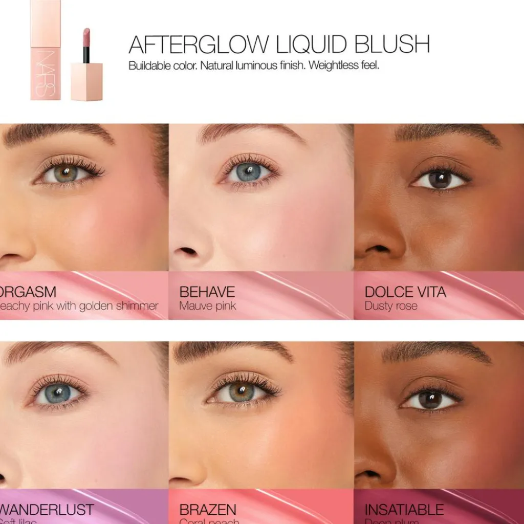 NARS Afterglow Liquid Blush< Blush