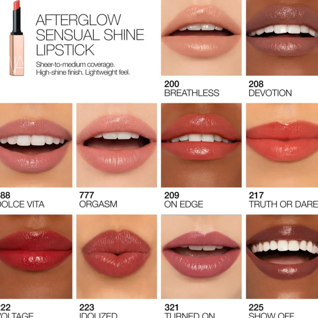 NARS Læbestift<Afterglow Sensual Shine Lipstick