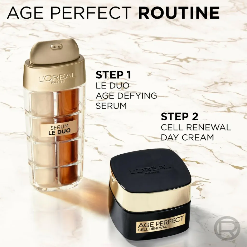 L'Oréal Paris Serum<Age Perfect Le Duo Age Defying Serum
