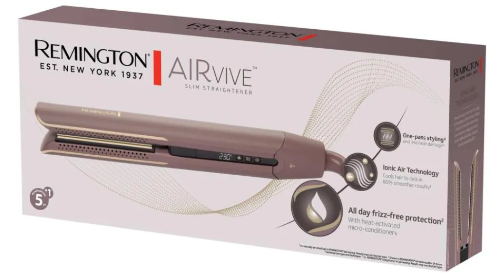 Remington AIRvive™ Slim Straightener< Glattejern