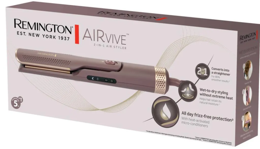 Remington Airstylere<AirVive™ 2-in-1 Air Styler