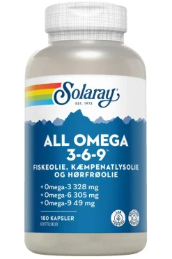 Solaray All Omega 3-6-9< Øvrige Kosttilskud
