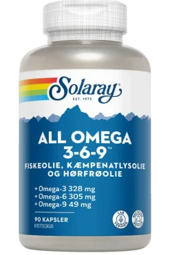 Solaray Øvrige Kosttilskud>All Omega 3-6-9