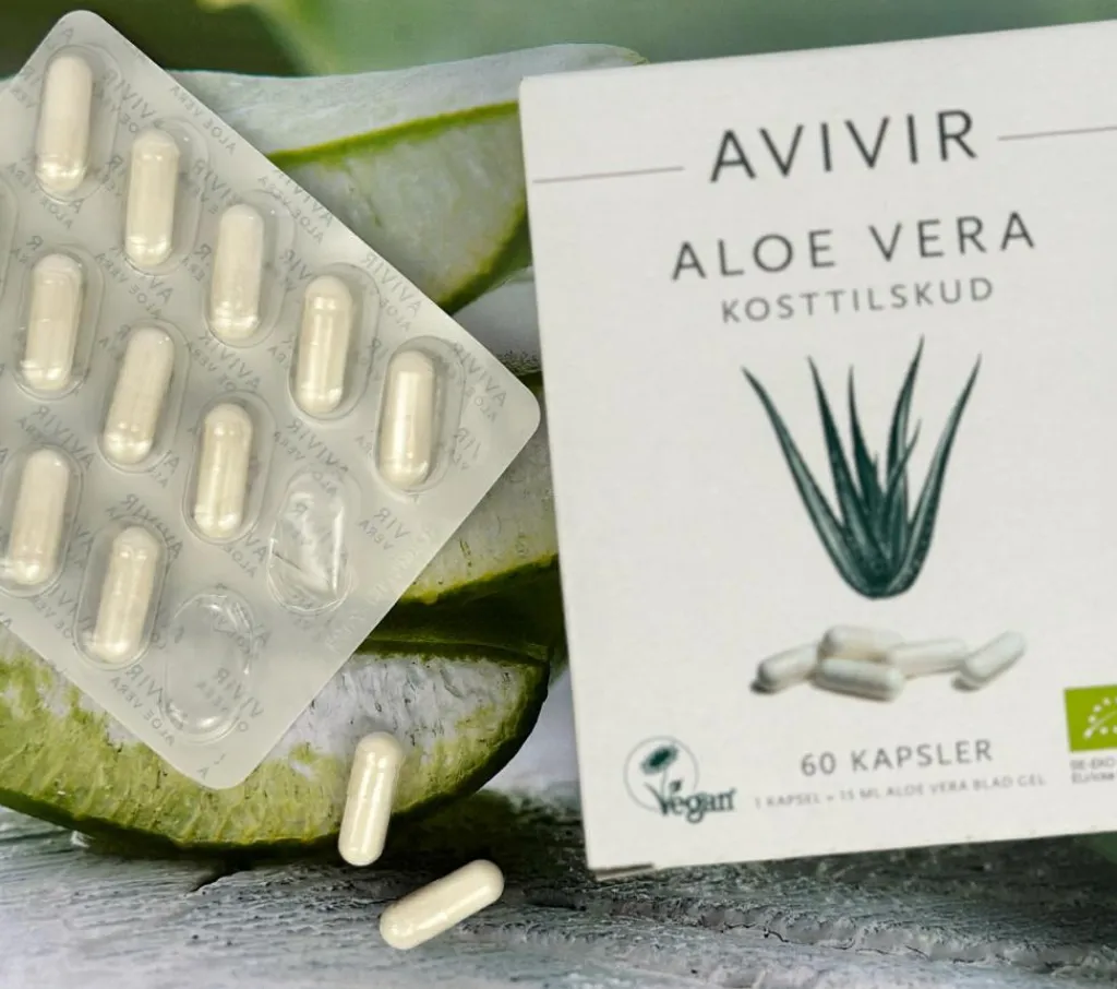 AVIVIR Aloe Vera Kosttilskud Ø< Immunforsvar