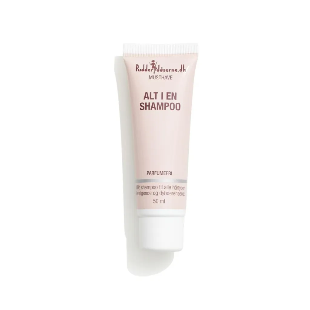 Pudderdåserne Rejsestørrelser>Alt I en Shampoo