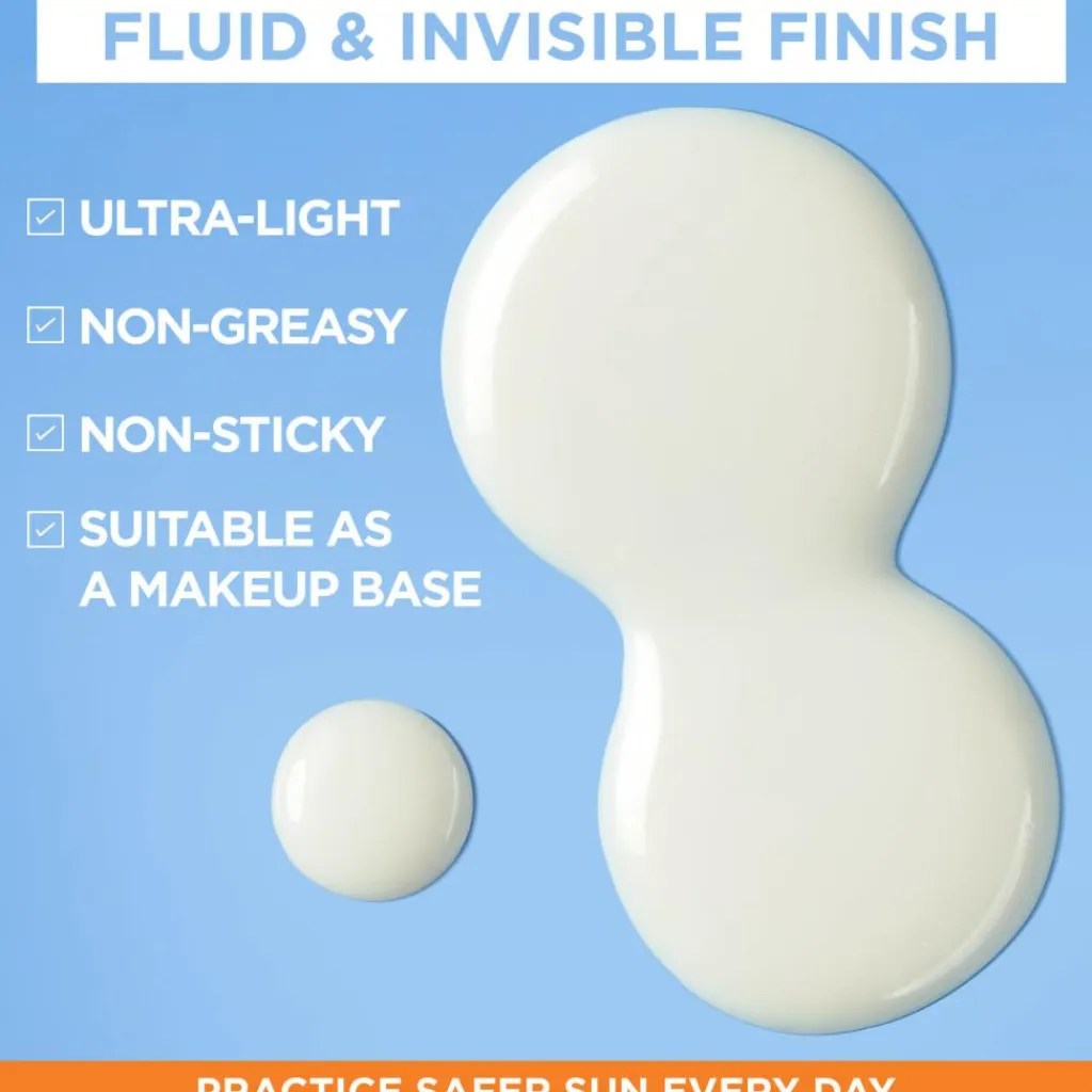 Garnier Ambre Solaire Super UV Hydrating Face Fluid SPF 50+< Solcreme