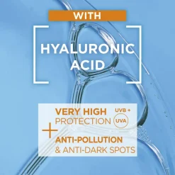Garnier Ambre Solaire Super UV Hydrating Face Fluid SPF 50+< Solcreme