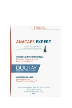 Ducray Hud, Hår & Negle>Anacaps Expert Chronic Hair Loss Food Supplement 30 pcs