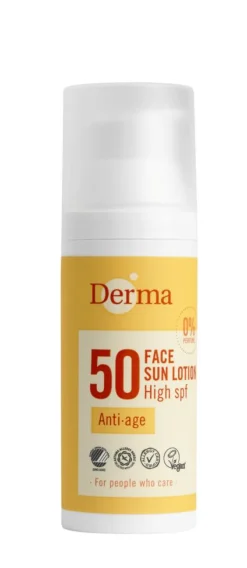 Derma Ansigtssolcreme SPF50< Solcreme