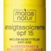 Matas Natur Solcreme>Ansigtssolcreme SPF 15