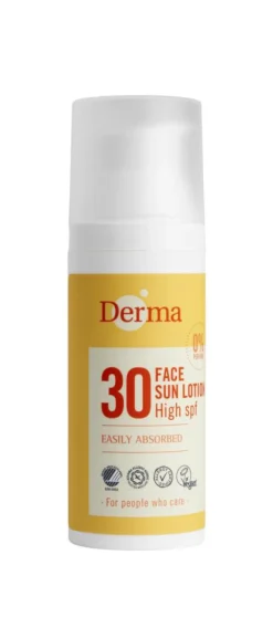Derma Ansigtssolcreme SPF 30< Solcreme