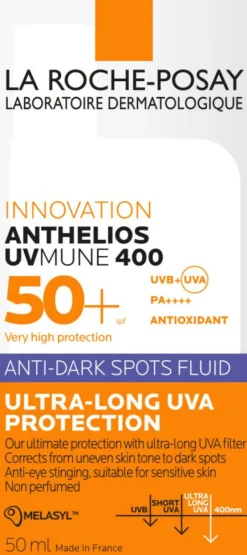 La Roche-Posay Solpleje|Anti-Age<Anthelios Uvmune 400 Anti-dark Spots Fluid SPF 50+