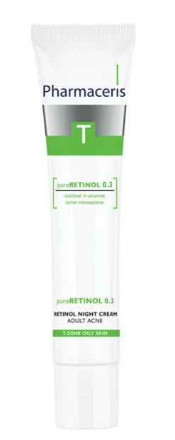 Pharmaceris Ansigtspleje>Anti-Acne Retinol 0,3% Adult Acne Night Cream