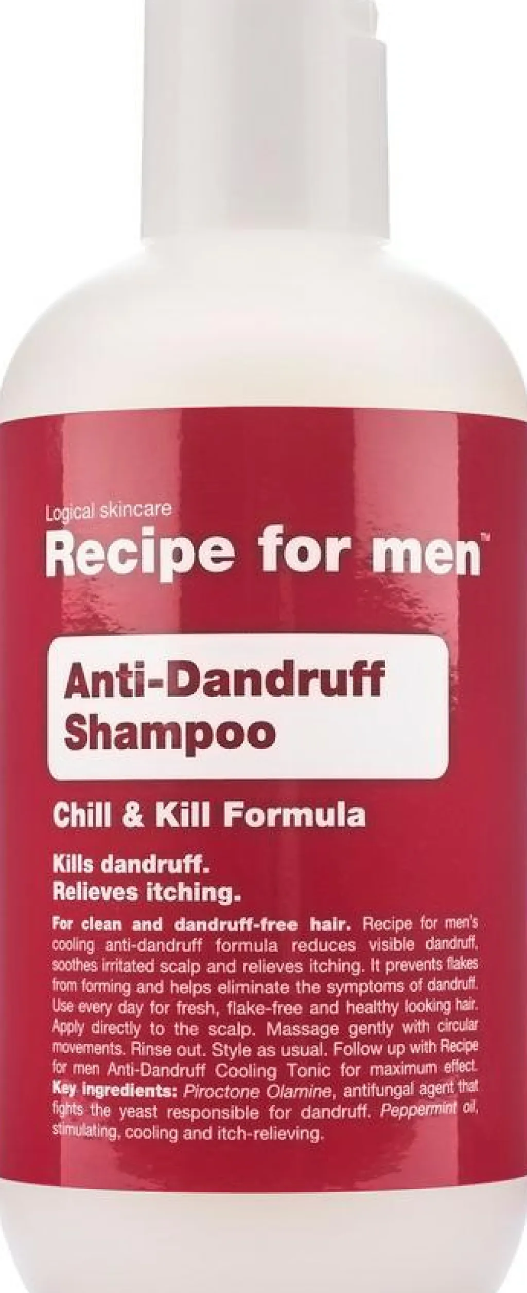 Recipe For Men Skælshampoo|Kropspleje>Anti-Dandruff Shampoo