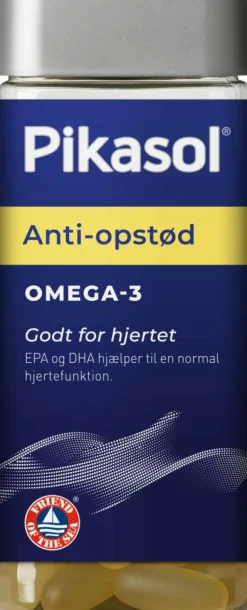 Pikasol Fiskeolie & Omega 3>Anti-opstød Omega-3