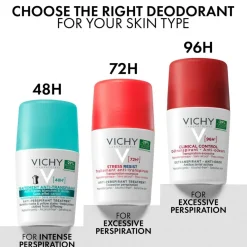Vichy Deodoranter|Til Ham>Anti-trace Antiperspirant Deodorant Roll-On 48T