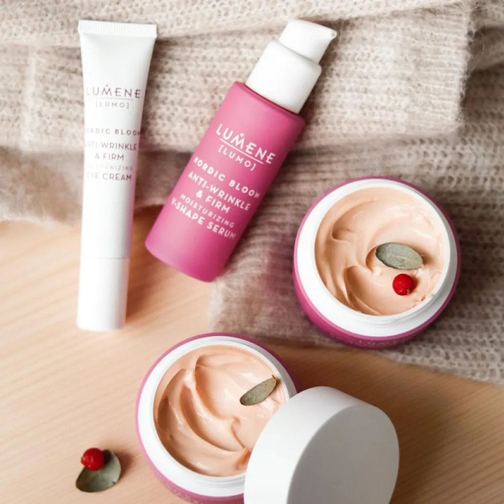 Lumene Anti-wrinkle & Firm Moisturizing Eye Cream< Øjenpleje