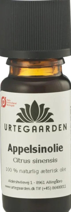 Urtegaarden Duft Til Hjemmet|Duftolier<Appelsinolie Ø