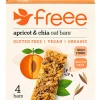 Doves Farm Barer<Apricot & Chiafrø Flapjacks Ø 4-pak