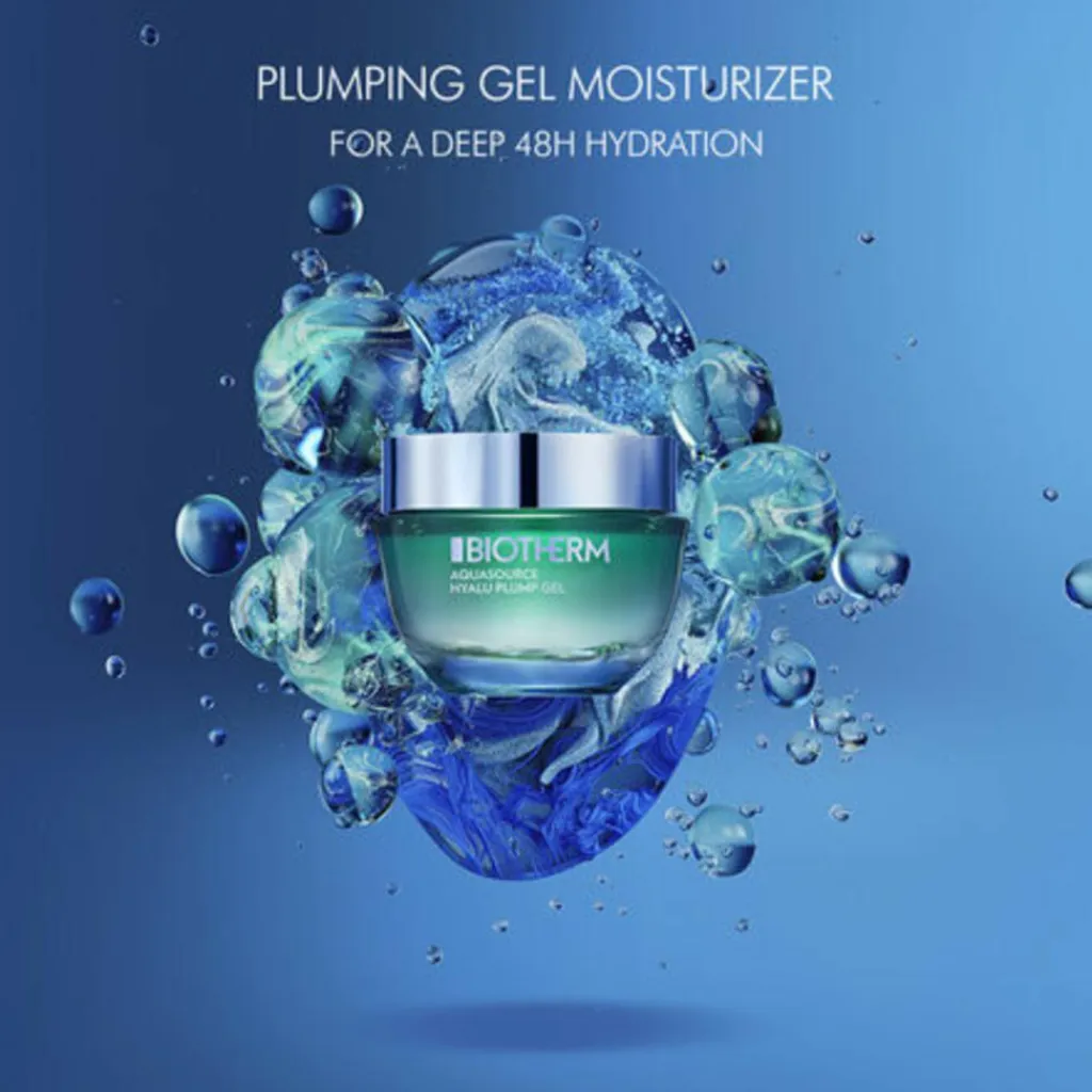 Biotherm Aquasource Hyalu Plump Moisturizing Gel< Dagcreme