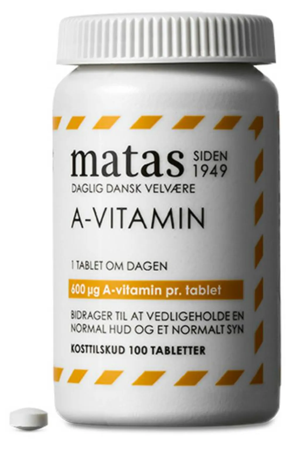 Matas Striber A-vitamin 600 mcg< A-Vitamin