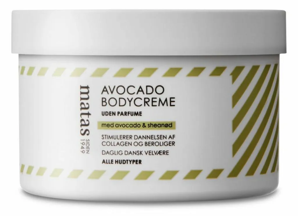 Matas Striber Bodylotion<Avocado Bodycreme Uden Parfume