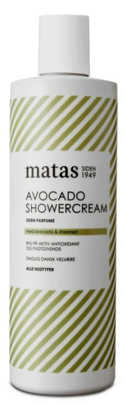 Matas Striber Bodyshampoo>Avocado Showercream Uden Parfume