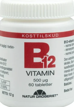Natur Drogeriet B-Vitamin>B12 Gold Vitamin