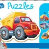 Educa Spil Og Puslespil<Baby 5 puzzles Vehicles