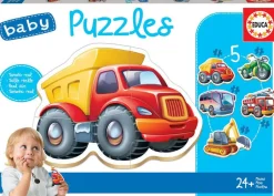 Educa Spil Og Puslespil<Baby 5 puzzles Vehicles