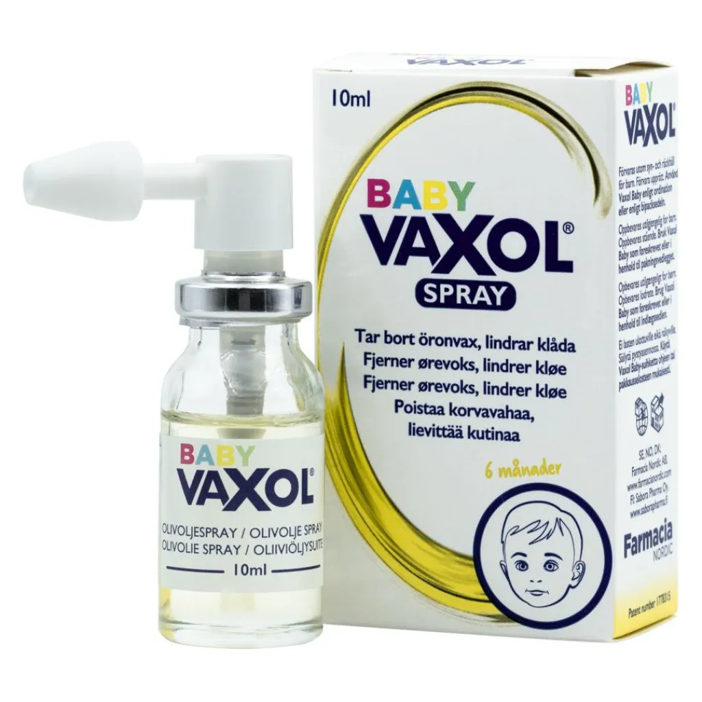 Vaxol Badetid>Baby Ørespray