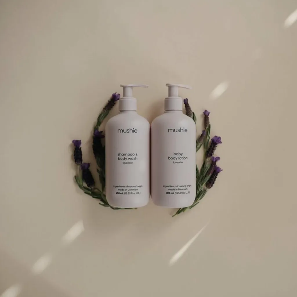 Mushie Badetid|Babysæbe<Baby Shampoo & Kropsvask