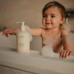 Mushie Badetid|Babysæbe<Baby Shampoo & Kropsvask
