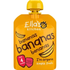 Ella's Kitchen Babymad>Babymos banan, banan & banan (4 mdr) Ø