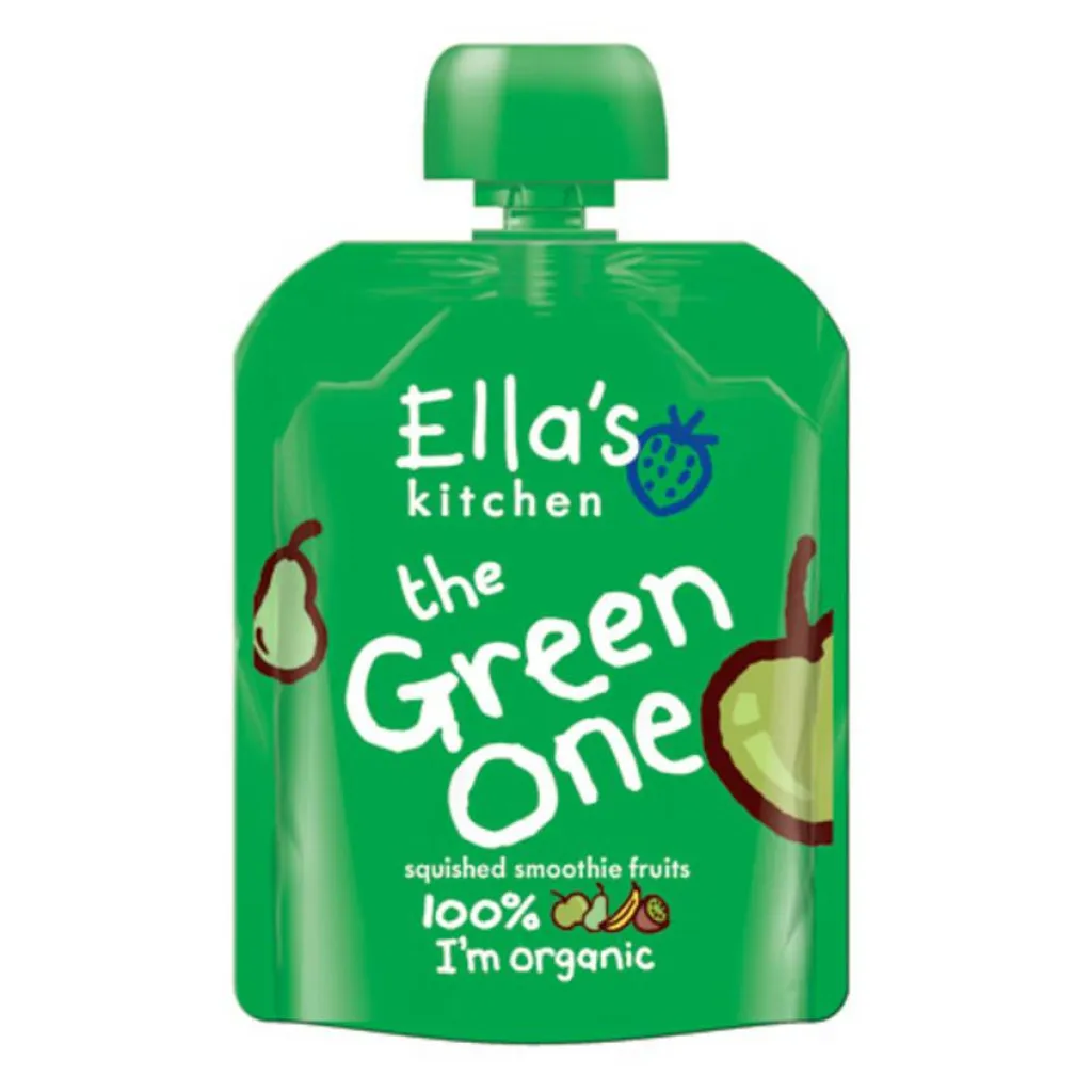 Ella's Kitchen Babysmoothie The Green One (6 mdr) Ø<Børn Babymad|Smoothies