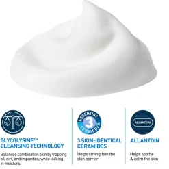 CeraVe Dermatologisk Hudpleje Til Mænd|Ansigtspleje<Balancing Air Foam Cleanser