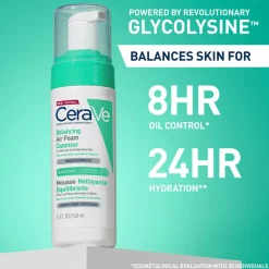 CeraVe Dermatologisk Hudpleje Til Mænd|Ansigtspleje<Balancing Air Foam Cleanser