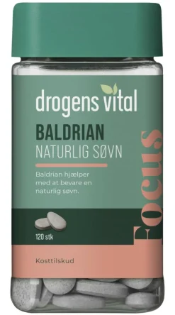 Drogens Vital Kosttilskud Til Søvn|Søvn<Baldrian - Naturlig søvn