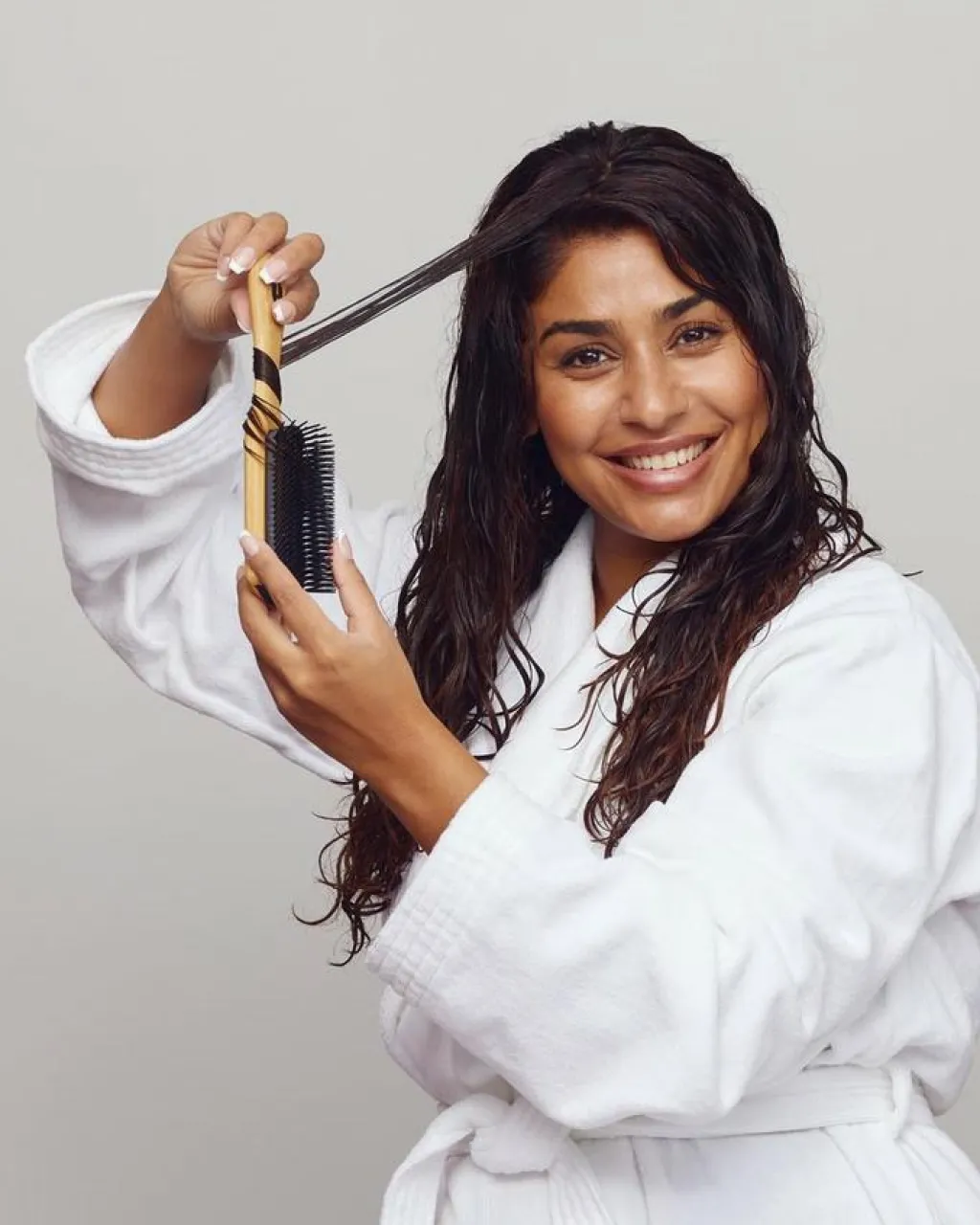 Hairlust Hårbørster<Bamboo Defining Brush